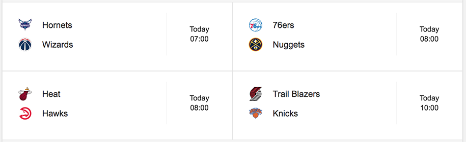 Lịch thi đấu NBA ngày 11/12: Denver Nuggets có đủ sức phá mạch bất bại của 76ers?