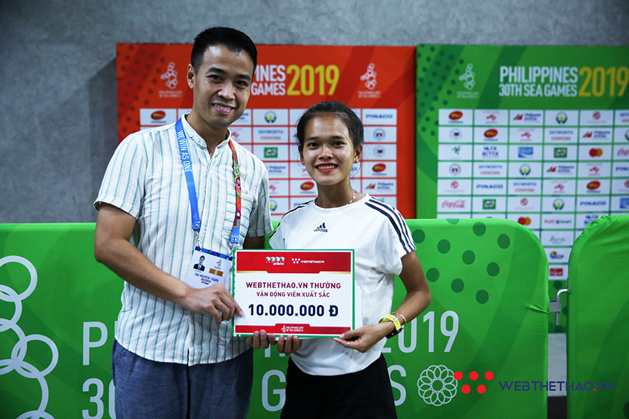 Hồng Lệ nhận khoản thưởng lớn từ Bình Định sau thành tích “gây bão” ở SEA Games 30