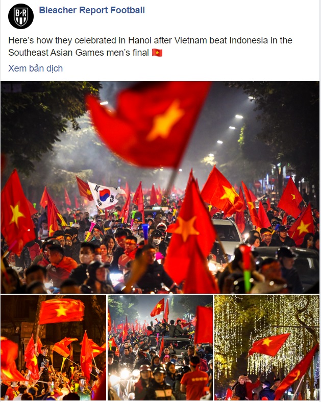 Báo quốc tế thích thú với “đặc sản đi bão” của bóng đá Việt Nam