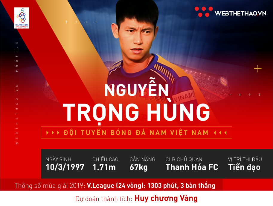 Nguyễn Trọng Hùng: Nhân tố X cho mục tiêu săn Vàng của U22 Việt Nam
