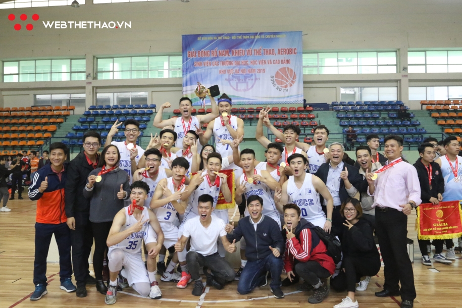 Đại học Xây Dựng bảo vệ ngôi Vô địch giải Nam Sinh viên Hà Nội