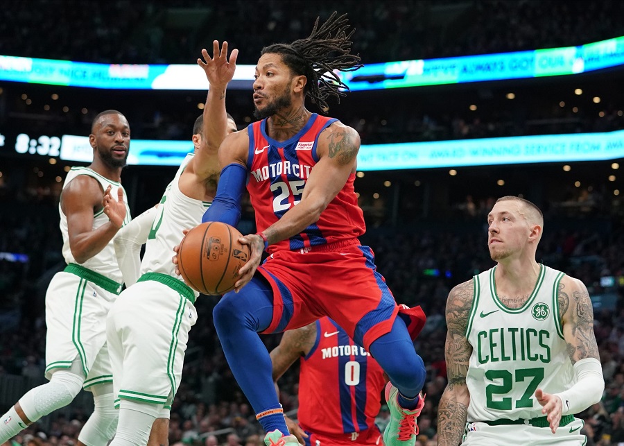 Tân binh Tacko Fall ra sân, Boston Celtics thắng nhẹ nhàng trước Detroit Pistons