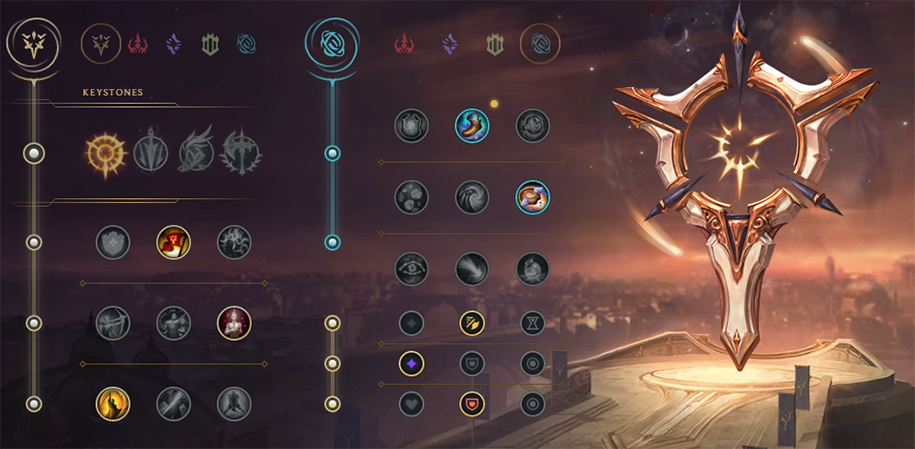 Bảng ngọc bổ trợ Tristana mùa 10 cho vị trí ADC và đường giữa Bảng ngọc bổ trợ Tristana mùa 10 cho vị trí ADC và đường giữa