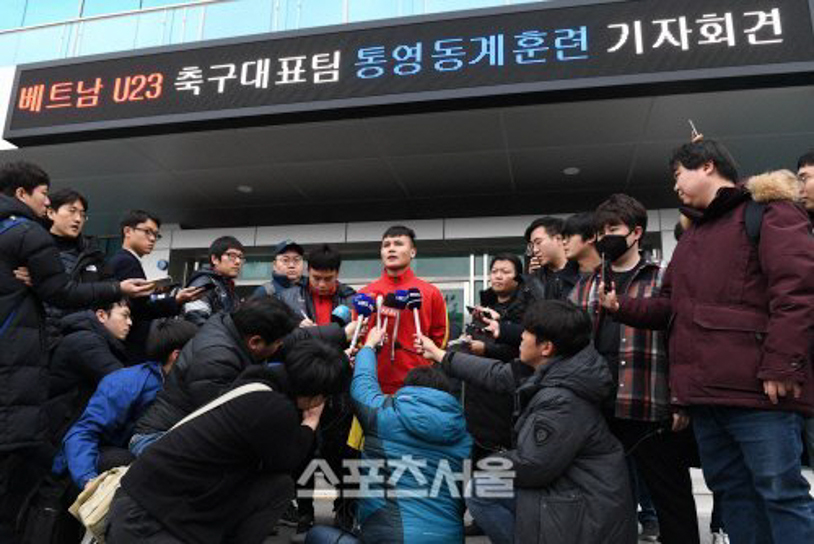 U23 Việt Nam và HLV Park Hang Seo tạo nên cơn sốt truyền thông tại Hàn Quốc