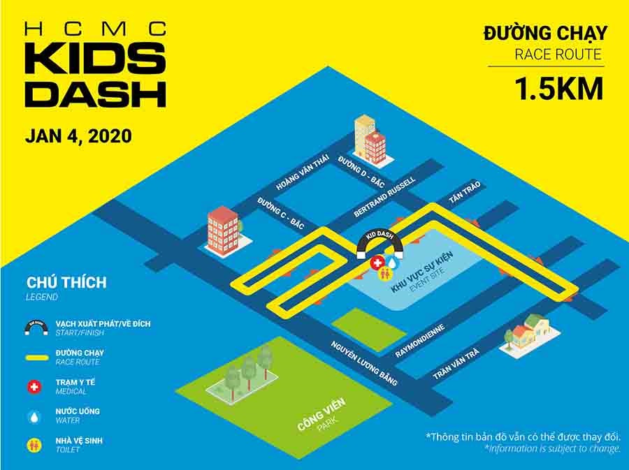 Kids’ Dash giúp Ho Chi Minh City Marathon 2020 thêm đặc biệt