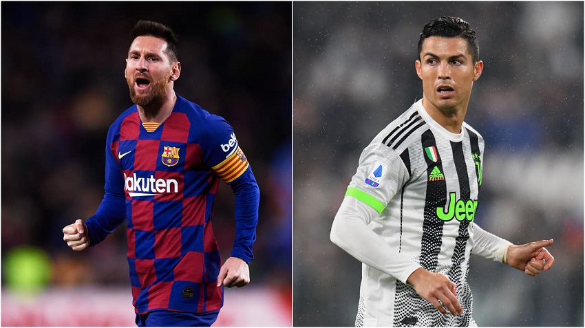 Sky Sports xếp Messi dưới Ronaldo trong danh sách VĐV của thập kỷ