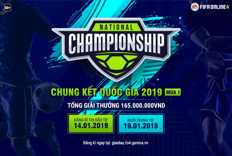 Tin FO4: Thông tin giải đấu National Championship 2019 - Mùa 1