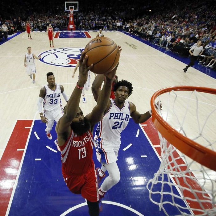 Nhận định NBA: Philadelphia 76ers vs Houston Rockets (ngày 22/1, 8h00)