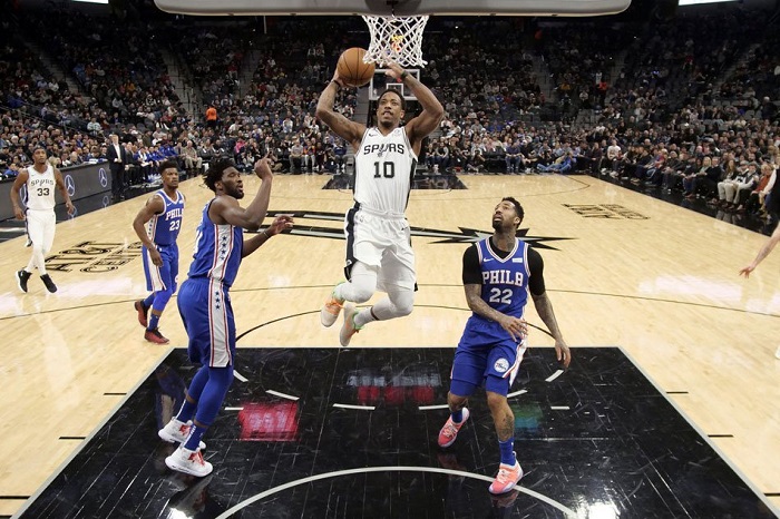 Nhận định NBA: Philadelphia 76ers vs San Antonio Spurs (ngày 24/1, 8h00)