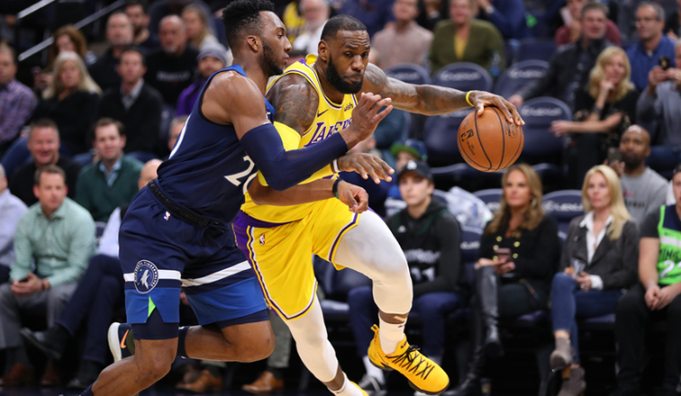 Nhận định NBA: Los Angeles Lakers vs Minnesota Timberwolves (ngày 25/1, 10h30)