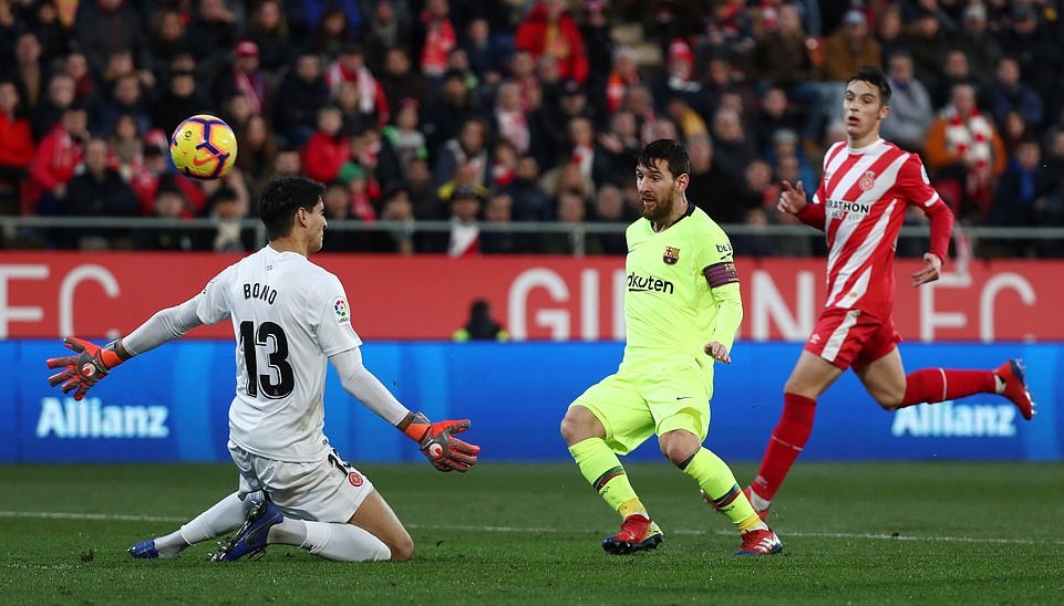 Messi lập cột mốc mới, Alba kiến tạo tuyệt vời và những điểm nhấn khi Barca thắng Girona