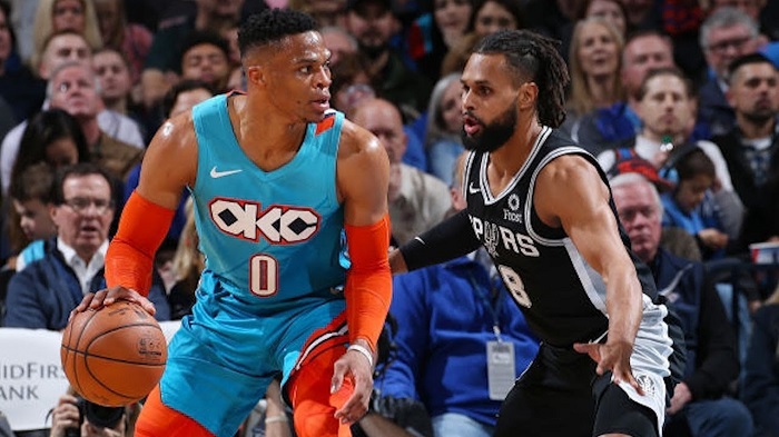 Nhận định NBA: San Antonio Spurs vs Oklahoma City Thunder (ngày 3/3, 8h30)