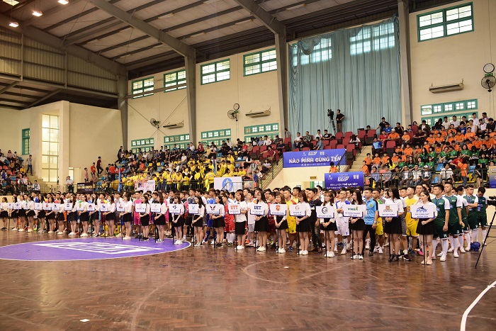 Khai mạc giải thể thao sinh viên - VUG7 tại Thủ đô Hà Nội