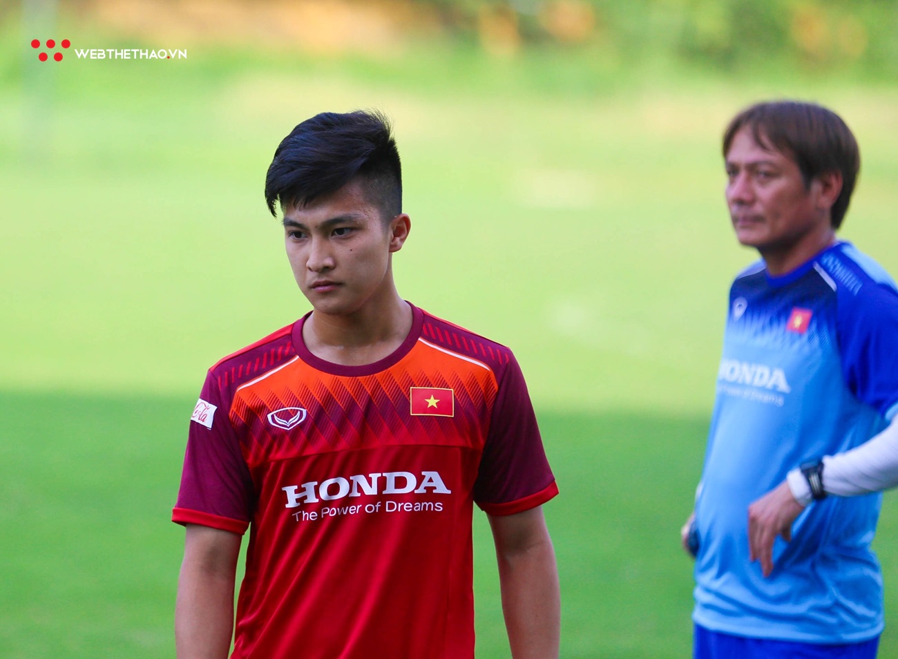 Chùm ảnh: Buổi tập đầu tiên của Martin Lo ở ĐT U23 Việt Nam