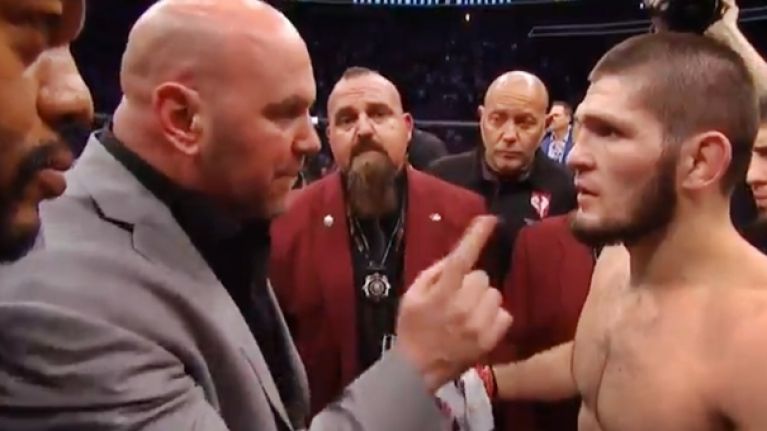 Khabib Nurmagomedov đá đểu về ngày Dana White bị đuổi việc