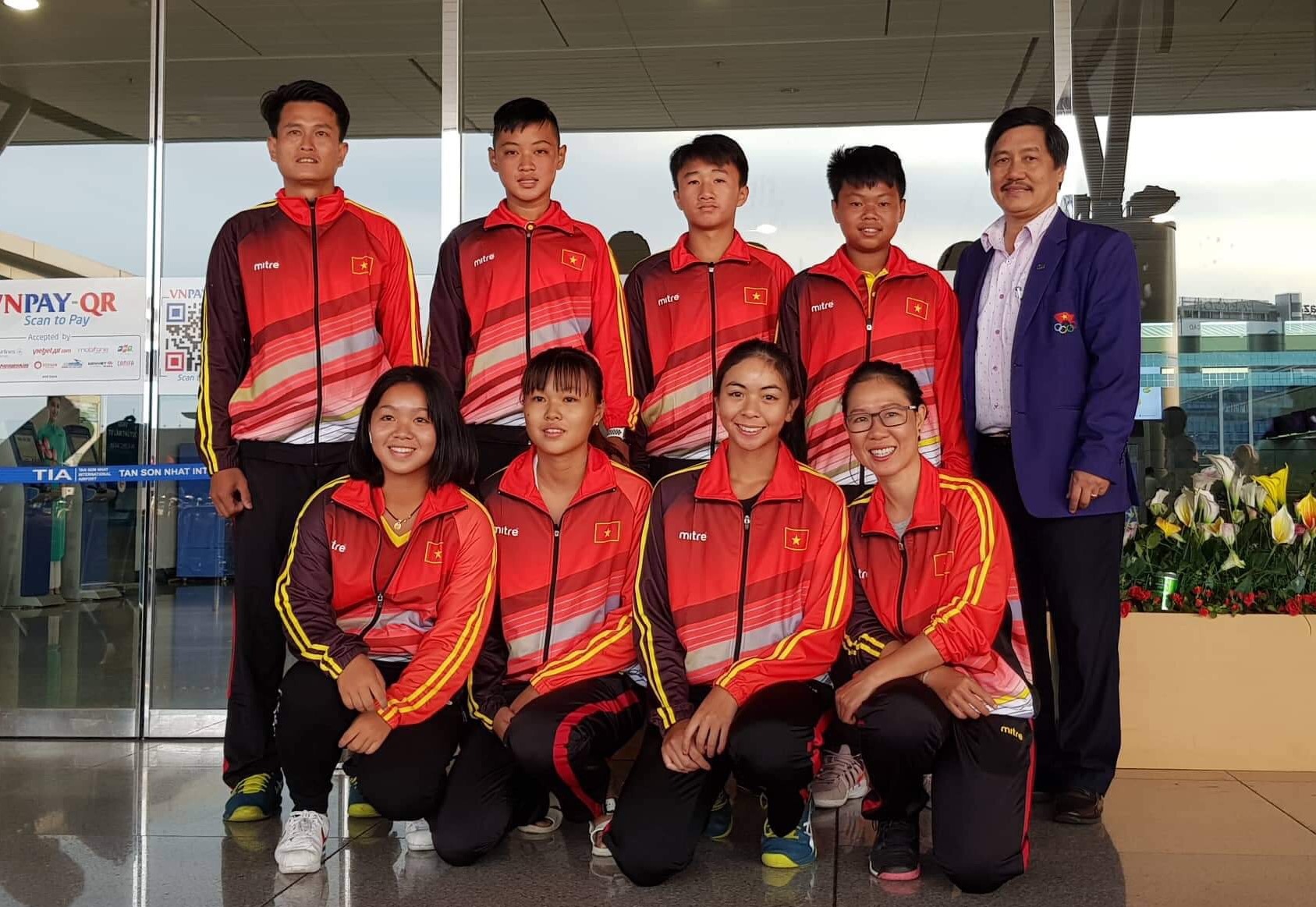 Đàn em của Lý Hoàng Nam thử sức tại giải tennis trẻ Davis Cup và Fed Cup 2019