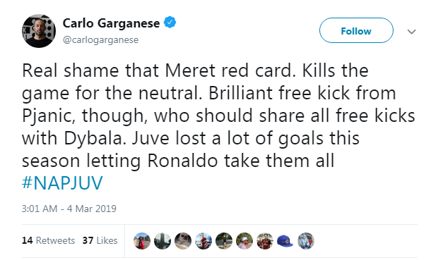 Ronaldo bị lên án diễn trò “ăn vạ” khiến thủ môn Napoli nhận thẻ đỏ