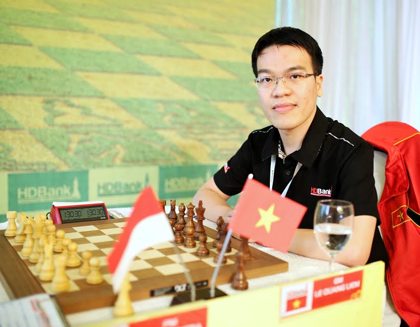 Lê Quang Liêm tìm lại niền vui chiến thắng tại ván 4 giải cờ vua Spring Chess Classic 2019
