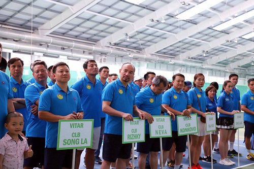 Sôi động giải tennis dành cho người Việt tại châu Âu