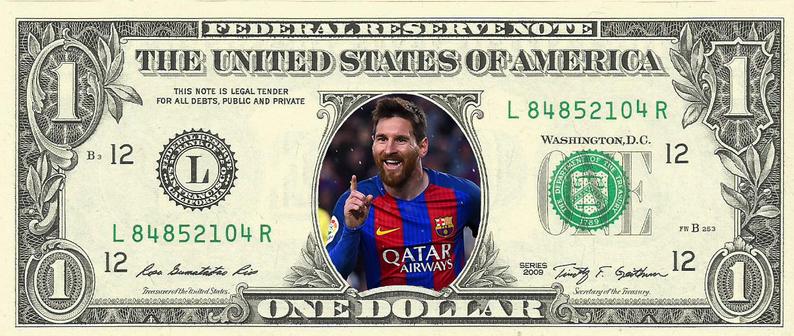 Messi, Ronaldo và Neymar xếp vị trí nào trong Top VĐV kiếm tiền giỏi nhất thế giới 1 năm qua?