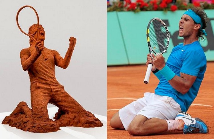 Roland Garros chuẩn bị dựng tượng Rafael Nadal