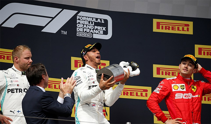 Lewis Hamilton giúp Mercedes lập 2 kỷ lục tại French Grand Prix