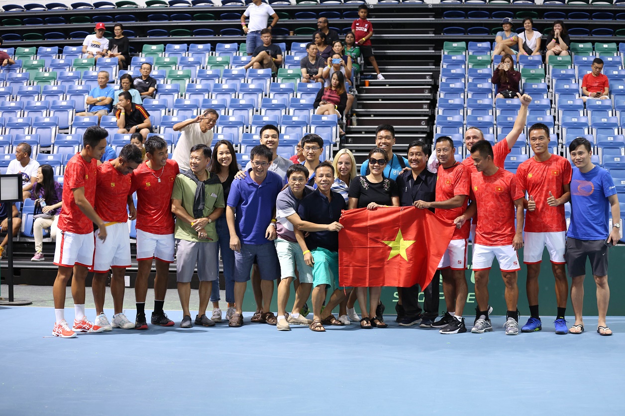 Đội tuyển quần vợt Việt Nam vô địch nhóm III Davis Cup