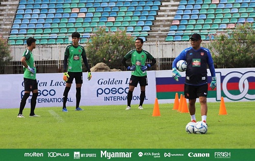 U23 Myanmar tích cực tập luyện chờ ngày tái đấu U23 Việt Nam