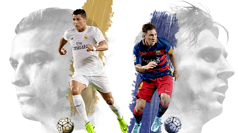 Cuộc chiến giữa Ronaldo và Messi: Từ ngoài đời lẫn trong game
