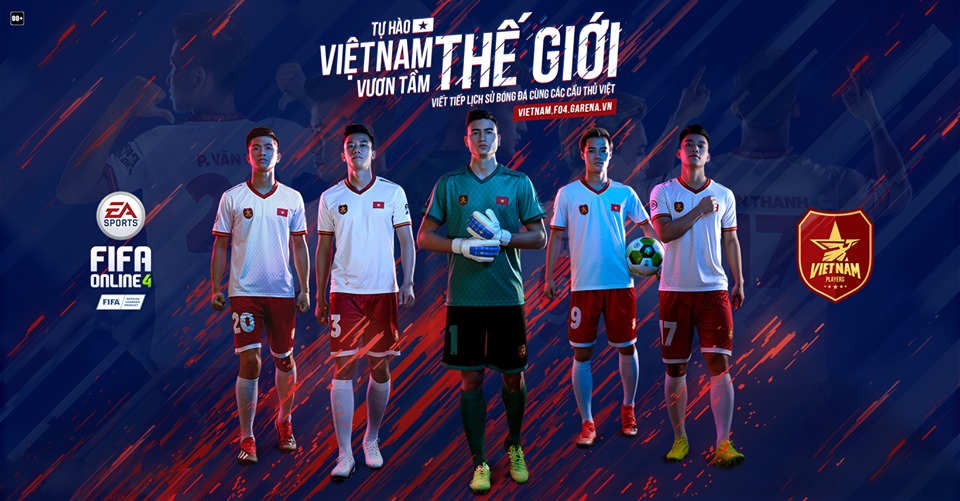 5 tuyển thủ Việt Nam được đưa vào Fifa Online 4