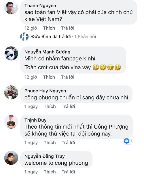 Sau Incheon United, fan Việt tiếp tục gây “náo loạn” fanpage đội bóng châu Âu