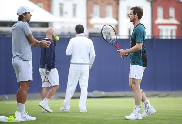 Andy Murray quá xui ngay khi vừa mon men trở lại
