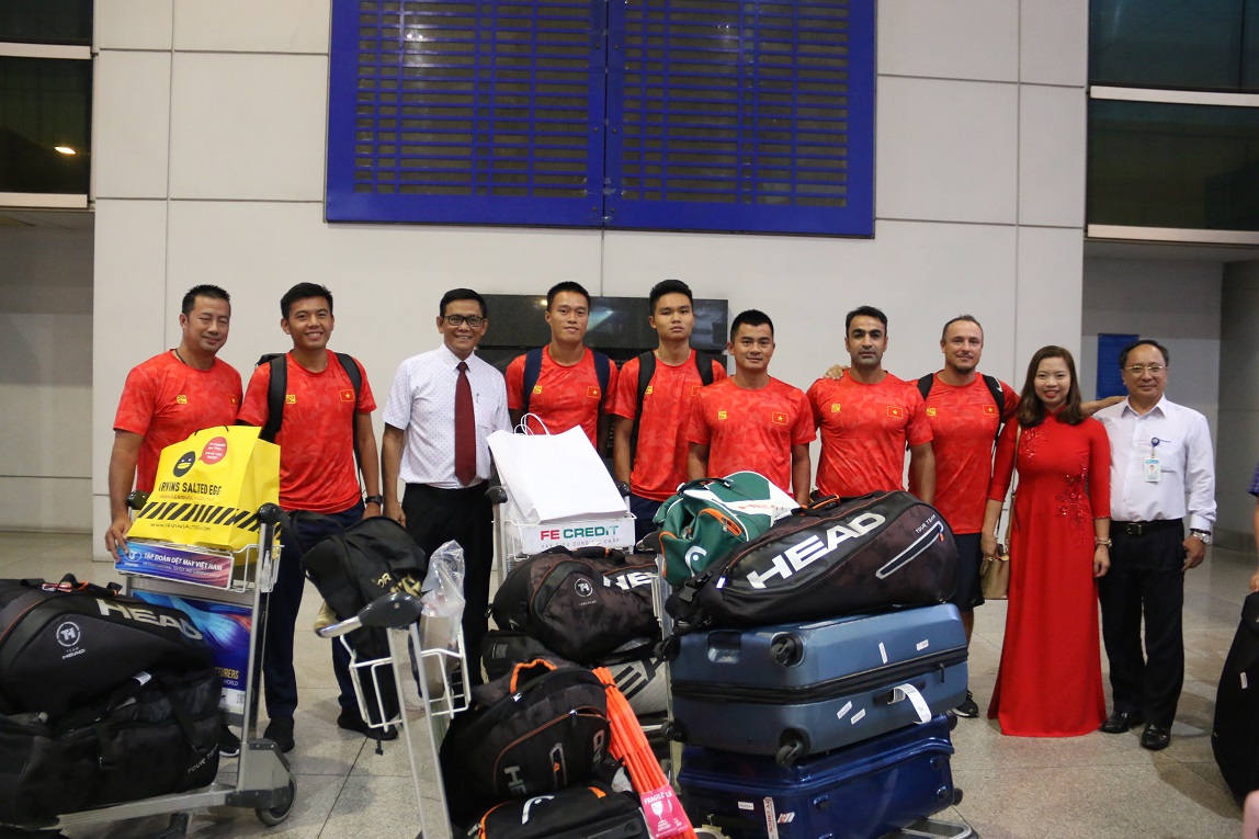 Giành vé thăng hạng, đội tuyển Davis Cup Việt Nam được thưởng lớn