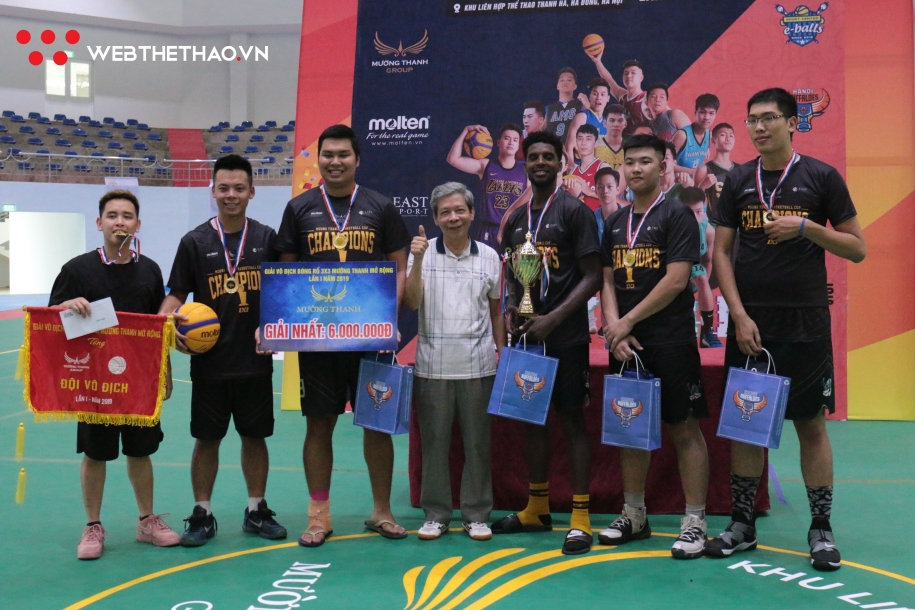 Dwarf lên ngôi vô địch Giải Vô địch Bóng rổ 3x3 Thanh Hà mở rộng lần I