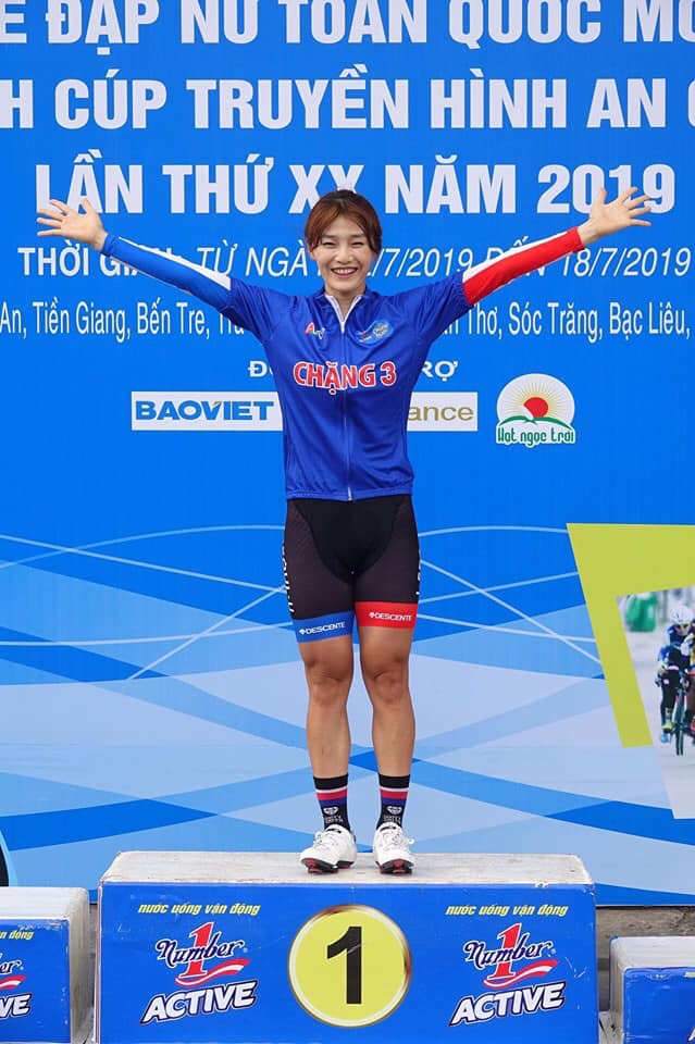 Giải xe đạp nữ quốc tế truyền hình An Giang 2019: Áo xanh về tay Kim Hyun Ji