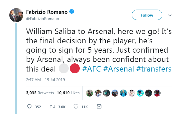 Chuyển nhượng Arsenal 20/7: Đạt thỏa thuận với Saliba, Arsenal vẫn mua thêm trung vệ