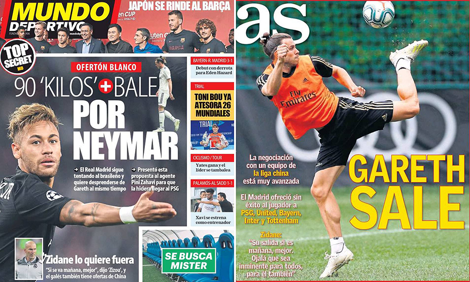 Chuyển nhượng Real Madrid 22/7: Loạn tin đồn về tương lai của Gareth Bale