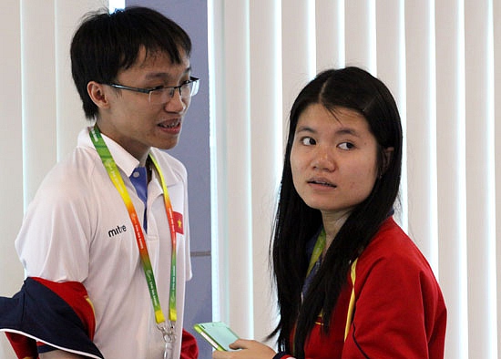 Vợ chồng Trường Sơn – Thảo Nguyên thi đấu tại Giải cờ vua đồng đội Trung Quốc 2019