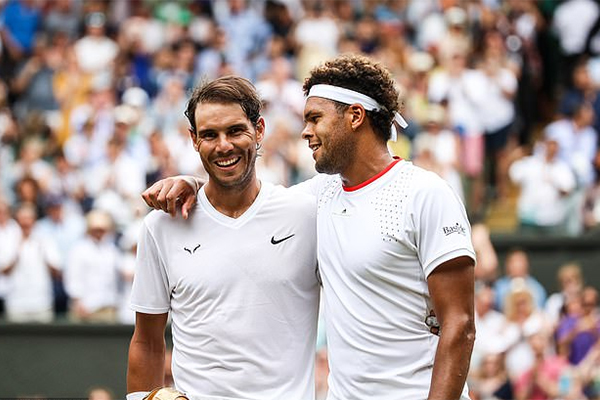 Vòng 3 Wimbledon 2019: Nadal quá mạnh với Tsonga