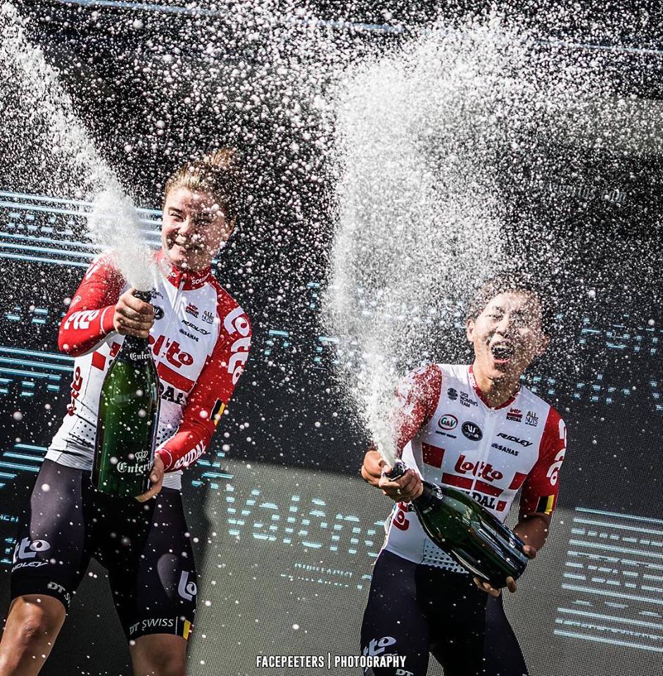 Nguyễn Thị Thật giành hạng 3 trong lần đầu ra mắt CLB xe đạp chuyên nghiệp Bỉ