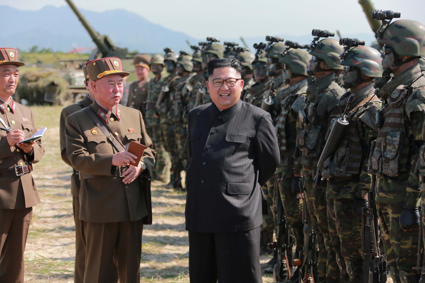 Cận vệ của Chủ tịch Triều Tiên Kim Jong Un tập võ gì?