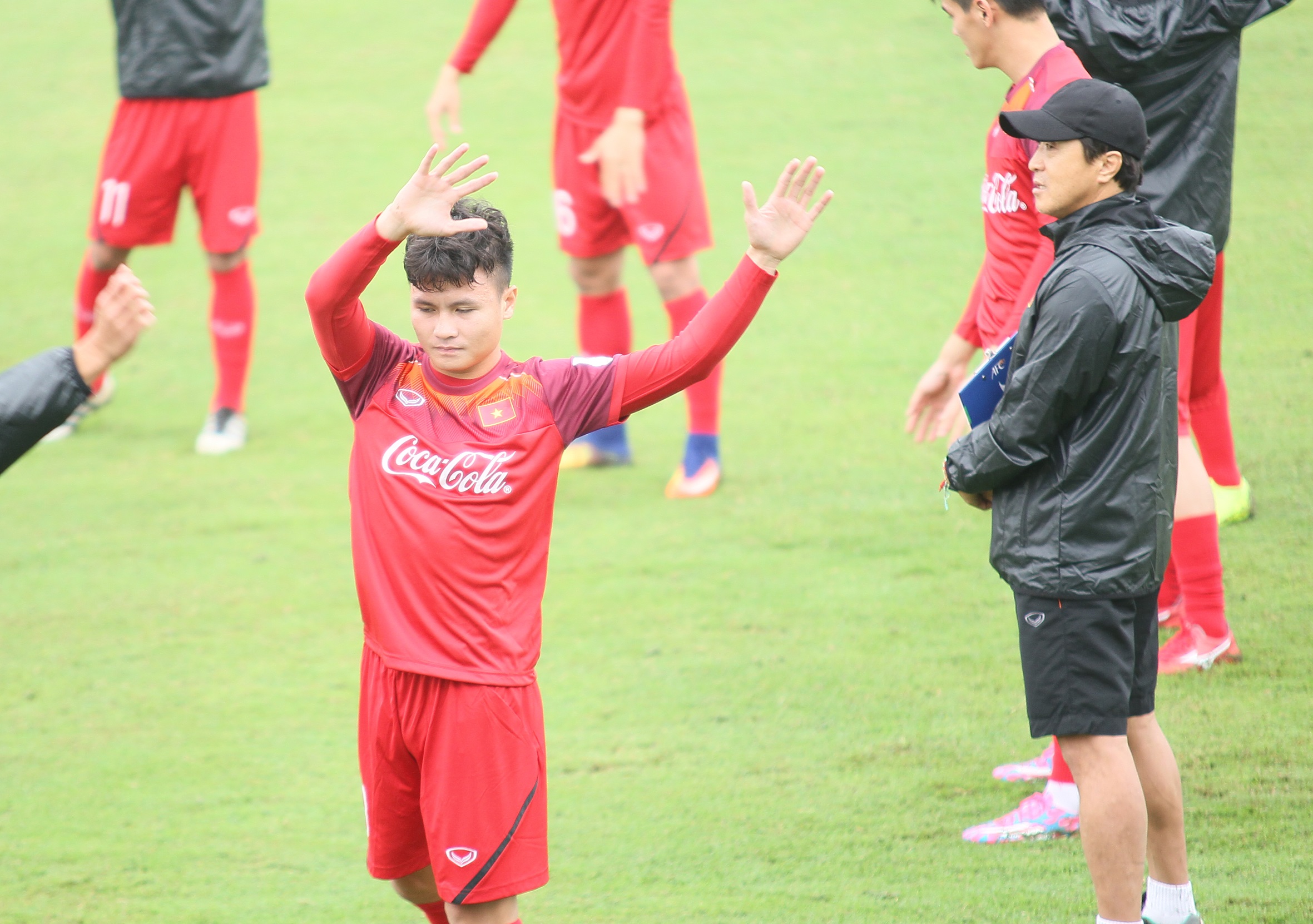 Thầy Park gây bất ngờ khi công bố ban cán sự của U23 Việt Nam
