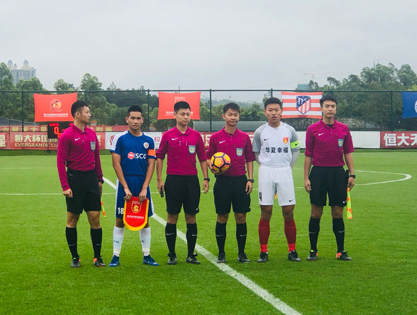 U17 Hà Nội thất bại trước đội bóng Trung Quốc trên chấm penalty