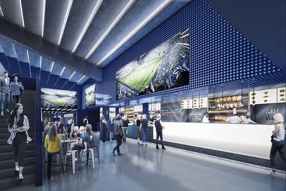 Khám phá sân vận động với công nghệ cho tương lai của Tottenham