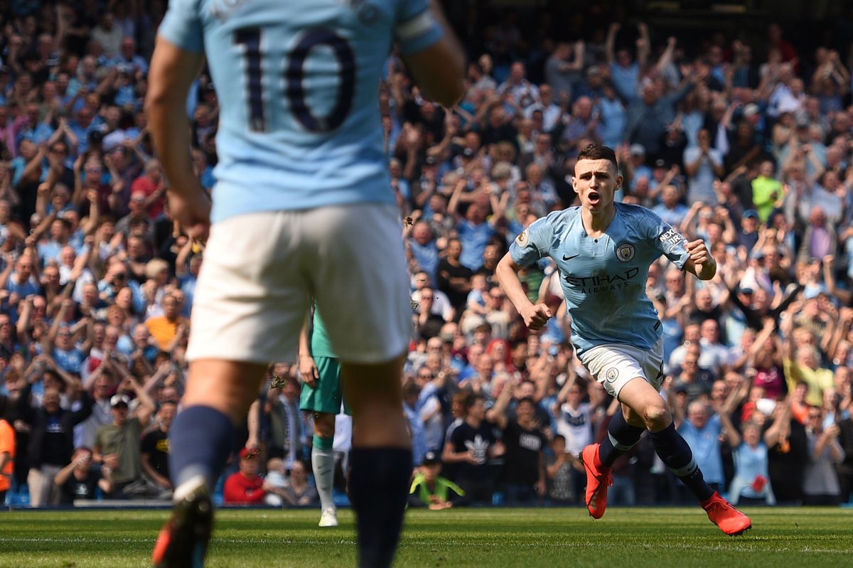 Kết quả Man City vs Tottenham (1-0): Foden đưa Man City trở lại ngôi đầu