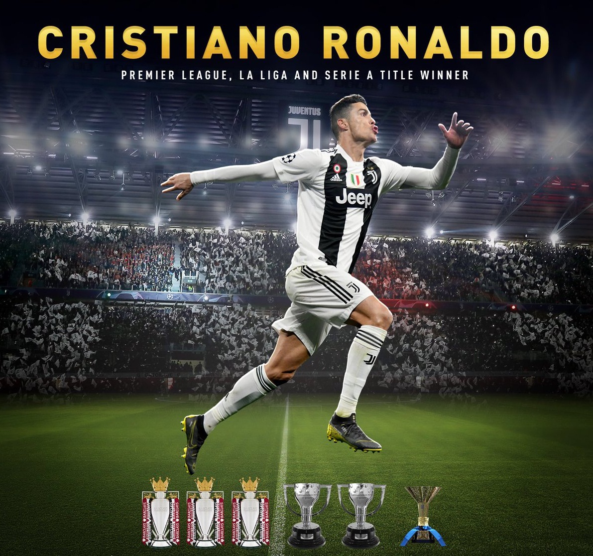 Ronaldo tạo dấu ấn, Juventus lập kỷ lục vô địch Serie A mùa thứ 8 liên tiếp