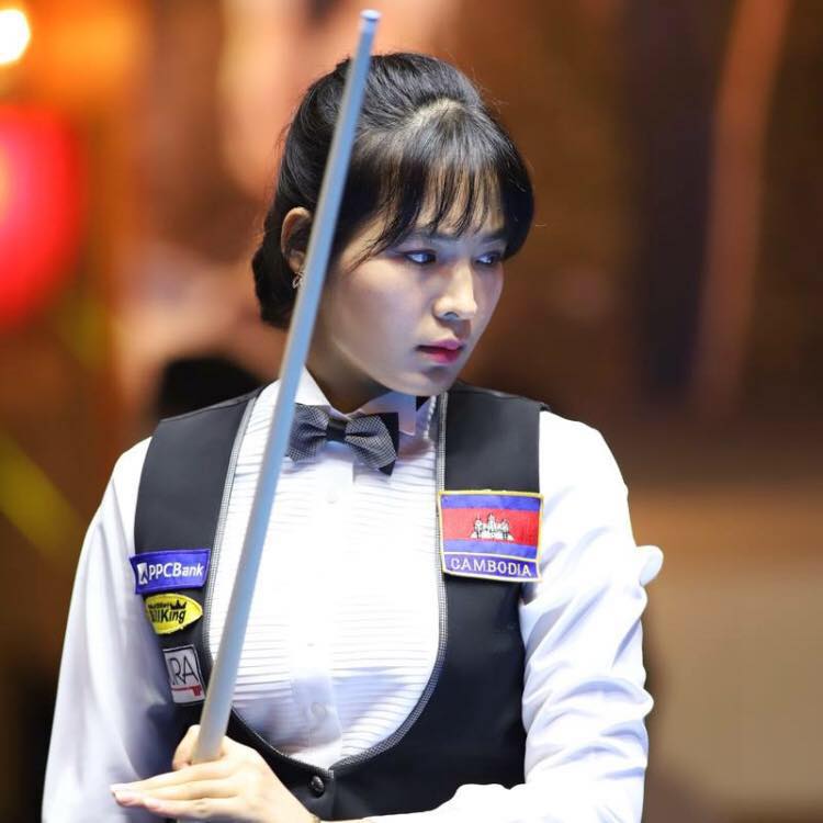Vẻ đẹp hút hồn của “thánh nữ billiards” Campuchia tham dự giải vô địch châu Á tại TP.HCM