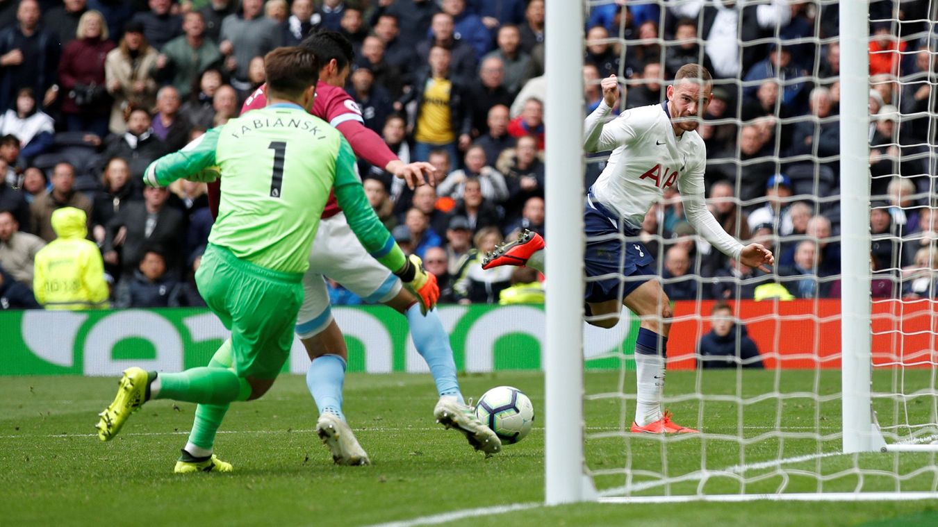 Kết quả Tottenham vs West Ham (0-1): Chủ nhà chạy đà không tốt cho bán kết Cúp C1