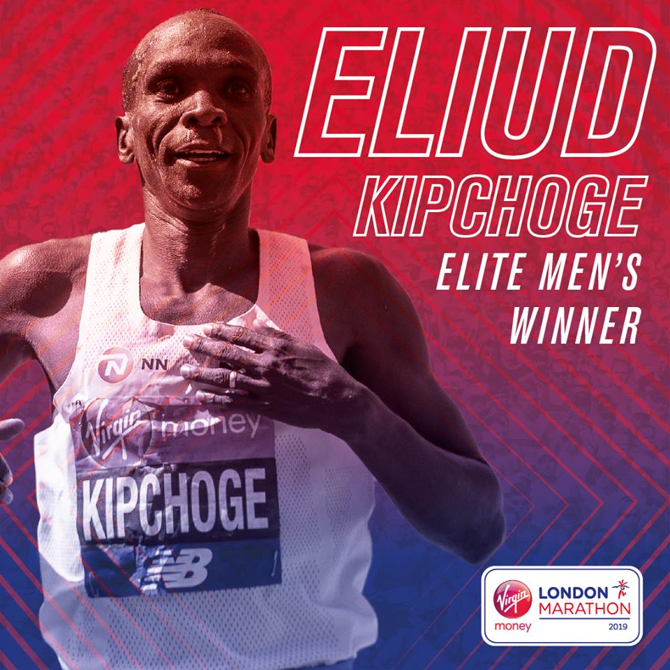 London Marathon 2019: Eliud Kipchoge lập kỷ lục mới, Brigid Kosgei lật đổ ngôi hậu