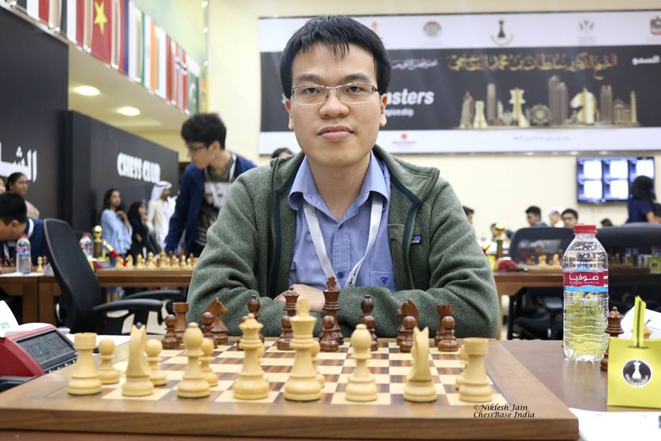 Lê Quang Liêm giành ngôi á quân cờ chớp Dubai Open 2019